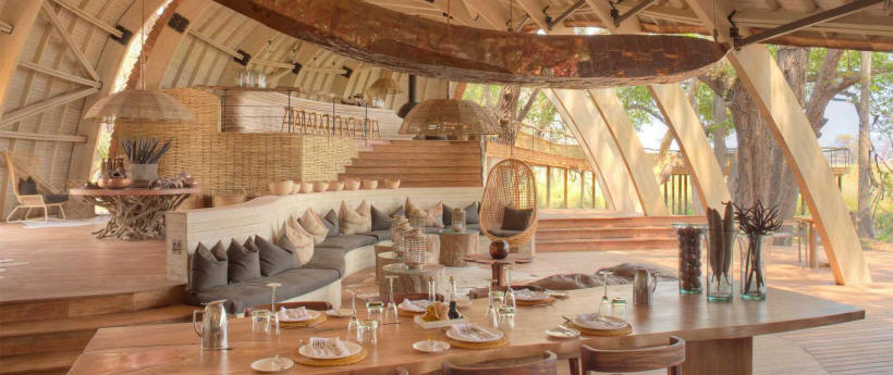 Sandibe Safari Lodge (Okavango Delta) Botswana - www.Africansafaris.Travel